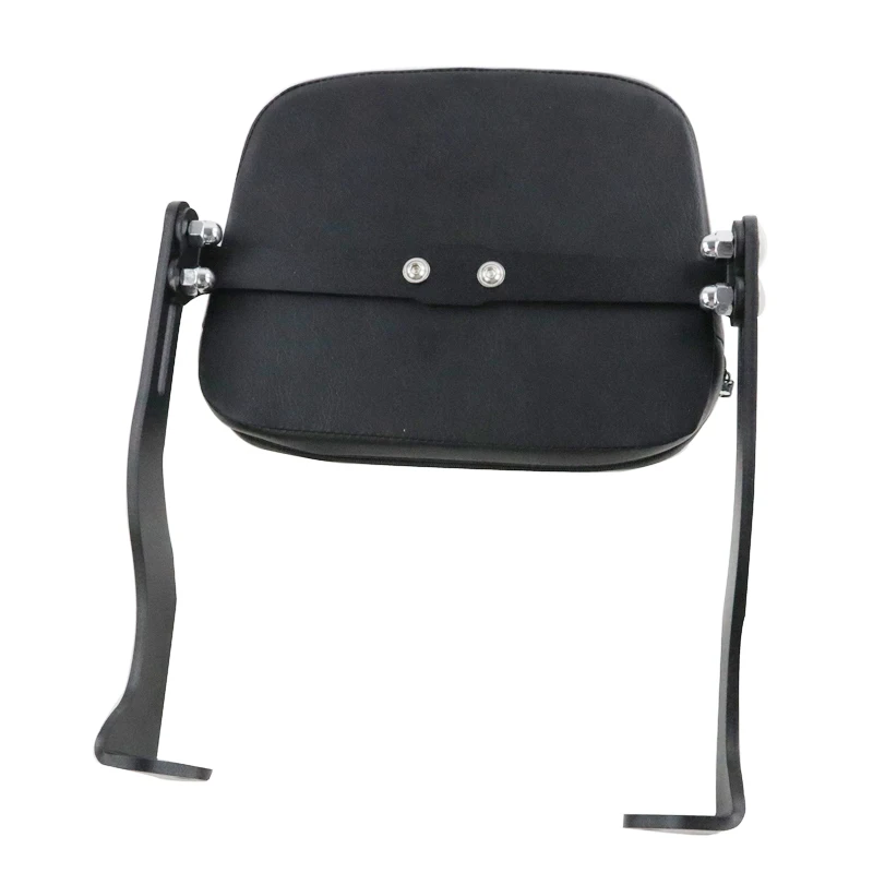Harley Pan America Passenger Backrest Pad - Adjustable Cushion For 2021-2023 Models (Black Triangle Design) - View #4