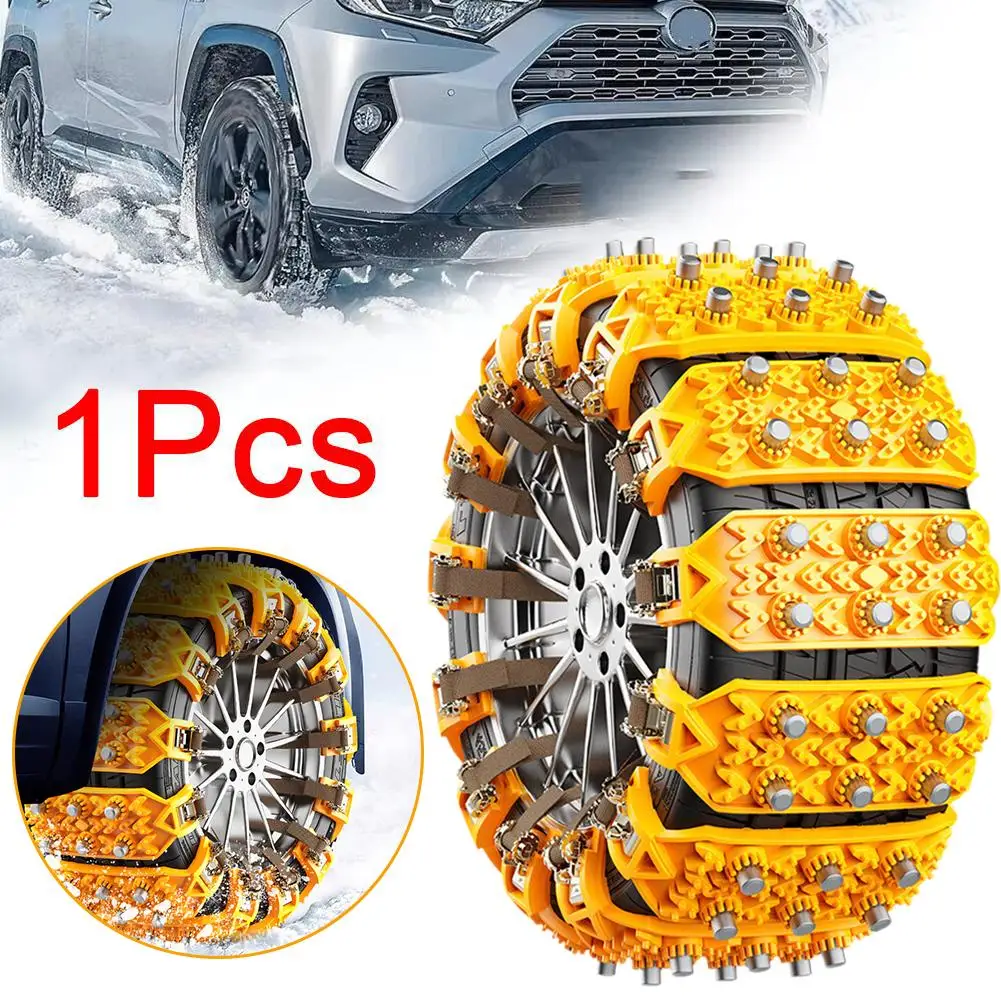 Universal Anti-Slip Car Wheel Chains Off Road Snow Chain Car Tire Chains For Travel Climbing Tires For Cars Spikes C0G3