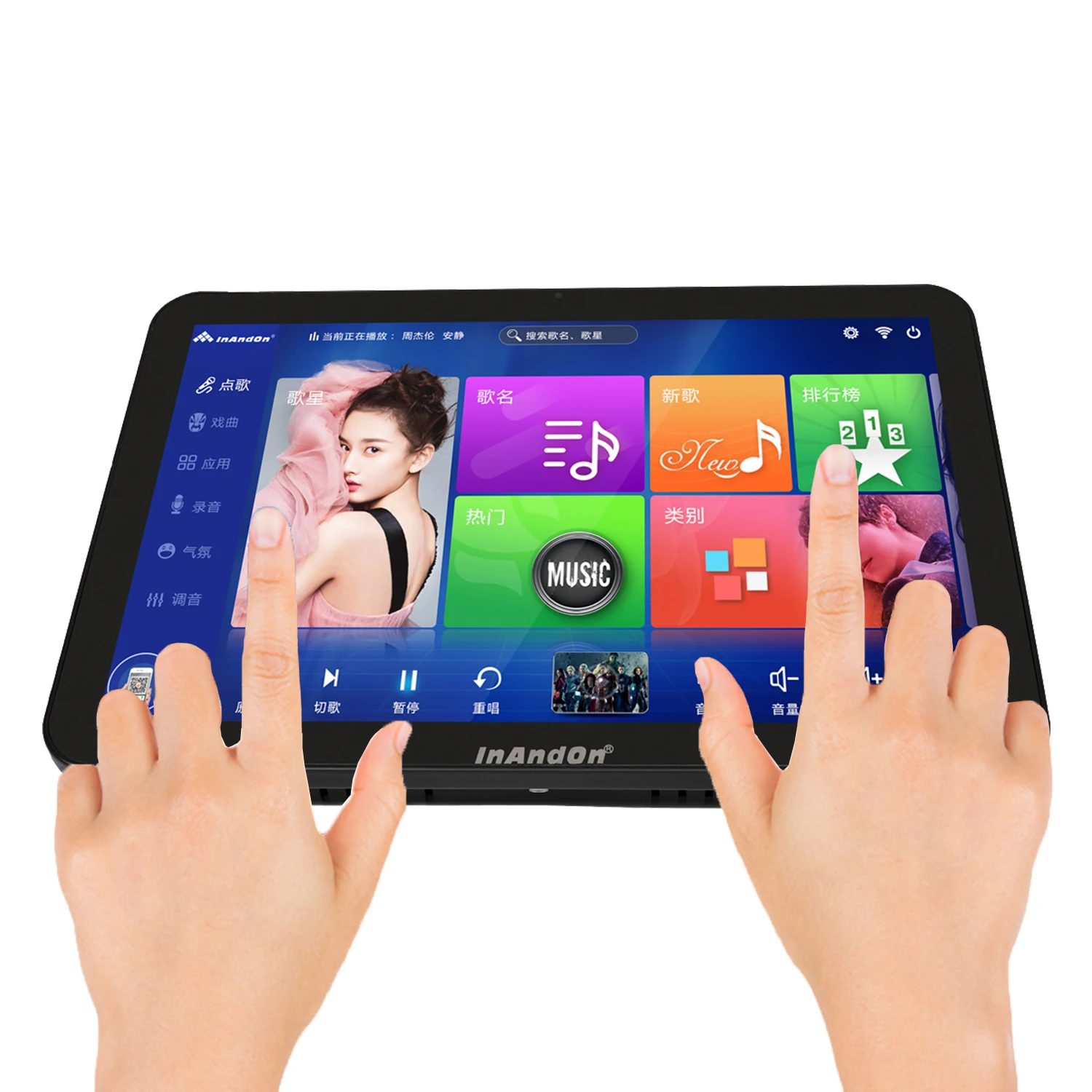 15.6  InAndOn ġ ũ  ý, 8TB HDD,  Ŭ ٿε, KTV  ӽ, ް   ÷̾