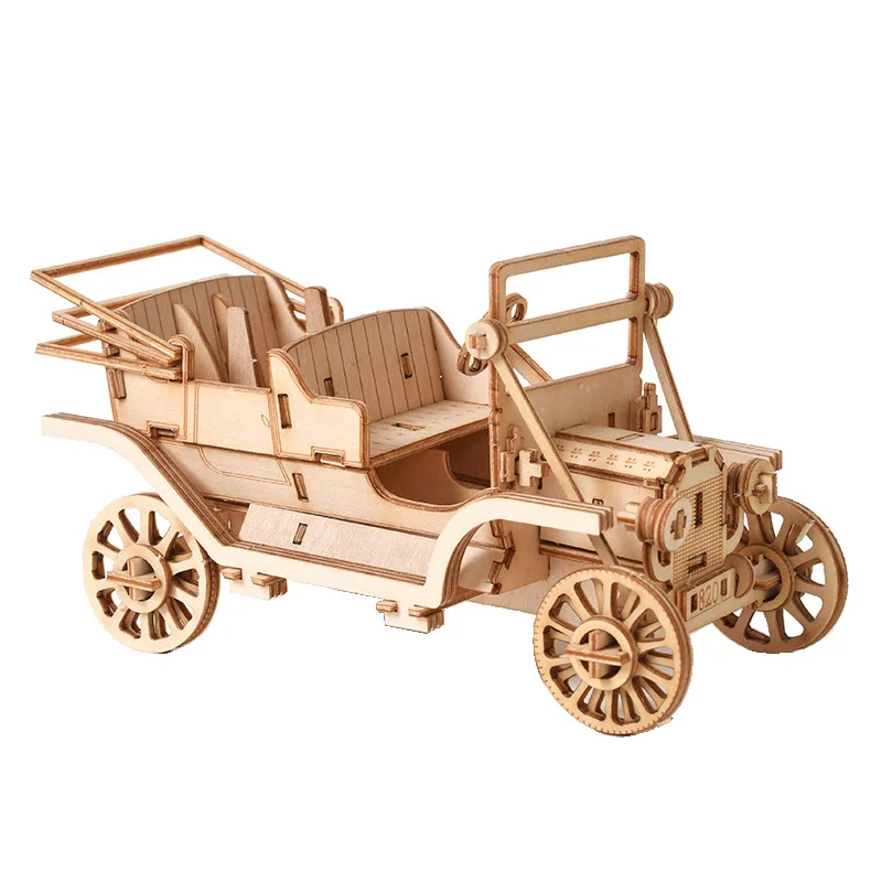 3D Wooden Puzzle Toys 2