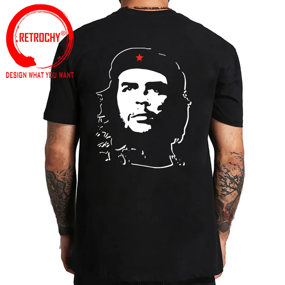  Che Guevara Vintage Men's Funny T-Shirt - (Small) - Black :  Clothing, Shoes & Jewelry