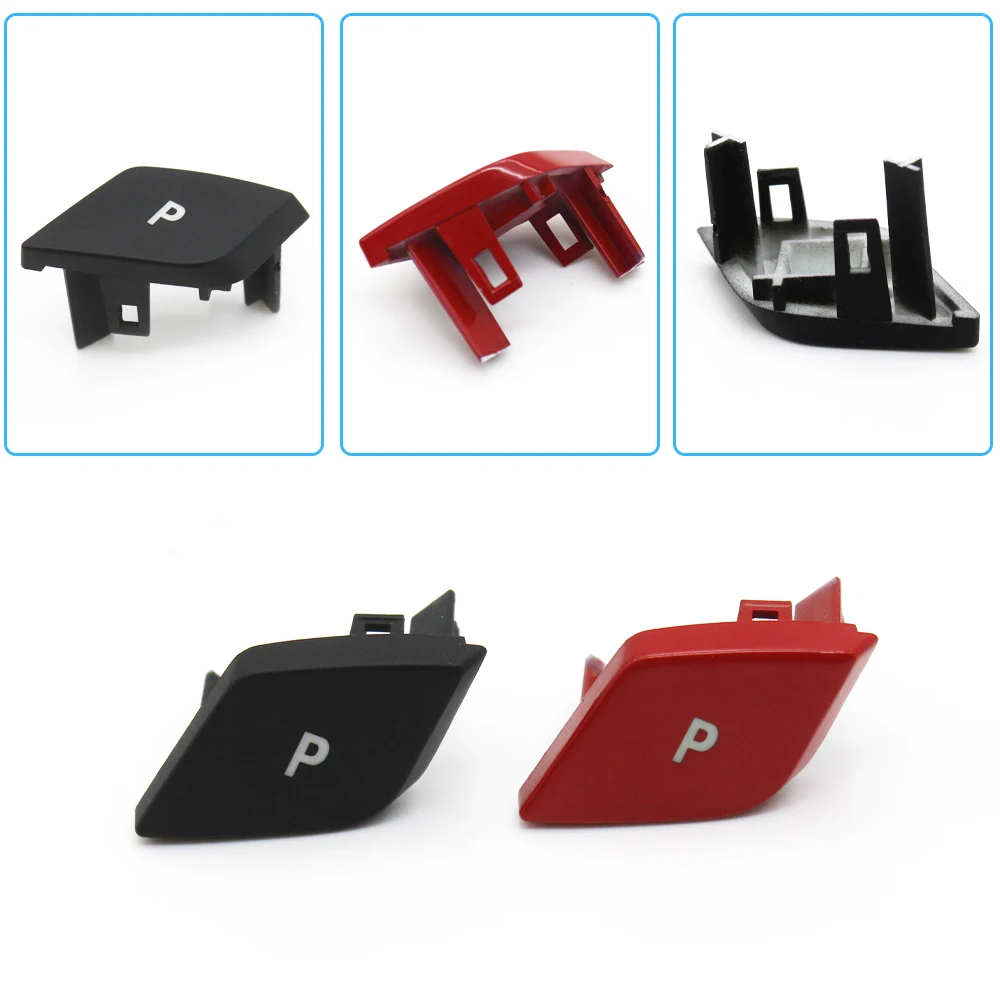 LHD RHD Car Gear Shifter Lever Auto Parking P Button Cap For BMW 5 6GT 7 X3 X4 Series G30 G31 G32 G11 G12 G01 G02 gear lever button cap