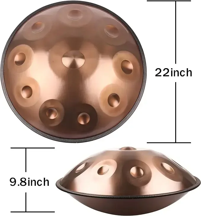 432Hz 10ノート ハンドパン ハンドドラム Amazon | ハンドパンドラム ハンドパン 432HZ 10 ノート D