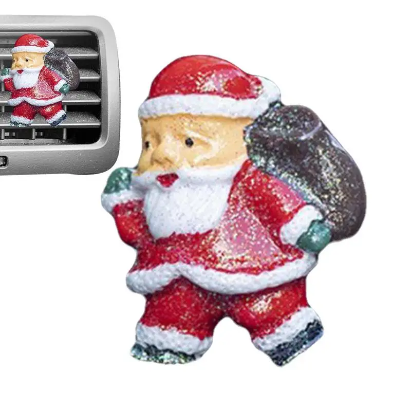 

Car Smell Air Freshener Essential Oil Car Diffuser Christmas Decor Cute Santa Claus Create A Christmas Mood For Car Air