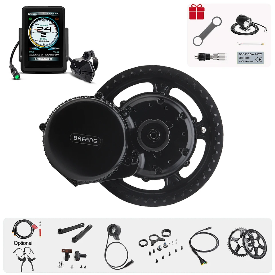 Bafang-ミッドドライブモーター、電動自転車、電動自転車変換キット