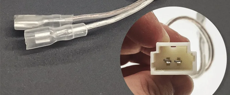 2Pcs Car Door Bass Stereo Speaker Horn Wire Cable Socket Spine Adattatore Per Peugeot 508 308 2008 3008 Ds4 Ds5 Citroen C2 C4 C5