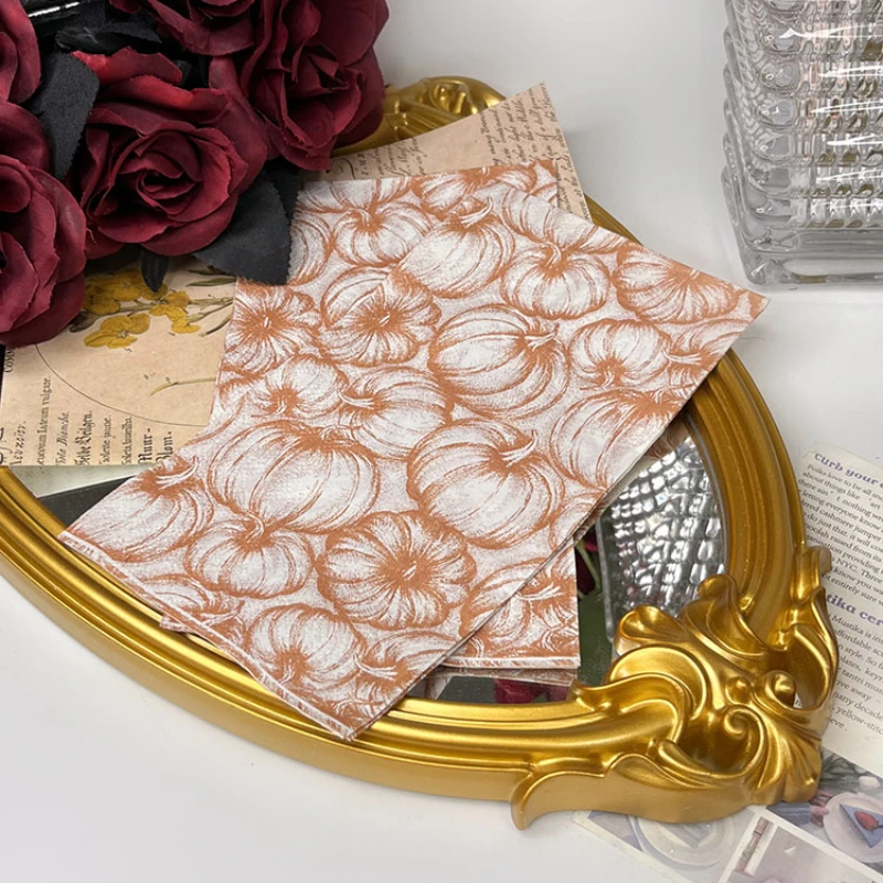 Serviettes Chat Citrouille Torchons Cuisine Chat Feuilles D'érable - Lot De 2 Serviettes Automne 42x65 Cm - Décoration Saisonnière Essuie Main Polyester