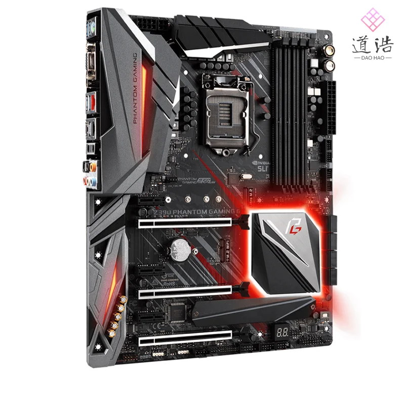 For ASROCK Z390 PHANTOM GAMING 6 Motherboard 128GB HDMI PCI-E3.0 M.2 LGA 1151 DDR4 ATX Z390 Mainboard 4 For ASROCK Z390 PHANTOM GAMING 6 Motherboard 128GB HDMI PCI-E3.0 M.2 LGA 1151 DDR4 ATX Z390 Mainboard - Image 2