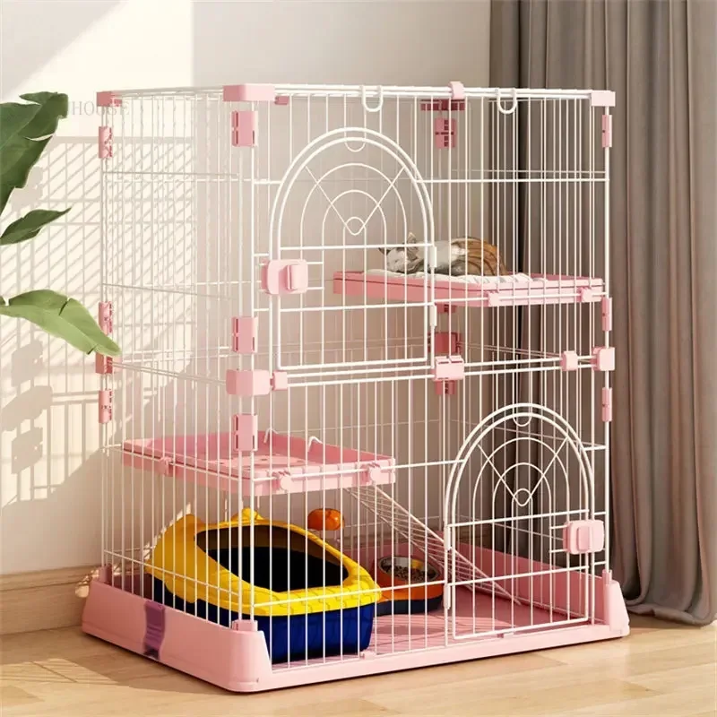 Indoor large space luxury pet room, cat multi-storey villa