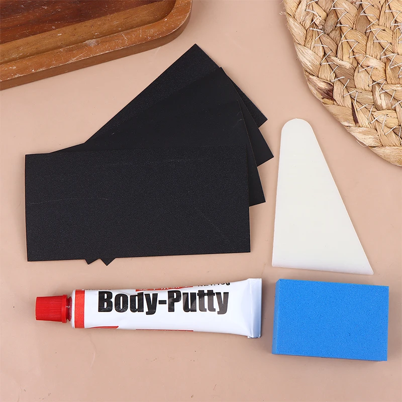 1Set Painting Pen Car Body Putty Scratch Filler Assistant Smooth Repair Tool Set Kit Auto Beauty Primer Scratch Repair Tools