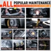 FOXWELL NT710 for BMW MINI RR Car OBD2 Scanner Diagnostic Tool ECU Key Coding Bidirectional Control Full Systems 34+ Reset 2