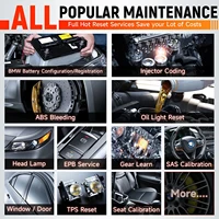 FOXWELL NT710 for BMW MINI RR Car OBD2 Scanner Diagnostic Tool ECU Key Coding Bidirectional Control Full Systems 34+ Reset 2