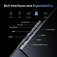 15.6 Gaming Laptop Computer AMD Ryzen3 4300U Windows Laptop IPS 16GB DDR5 512GB NVMe SSD Backlit 6