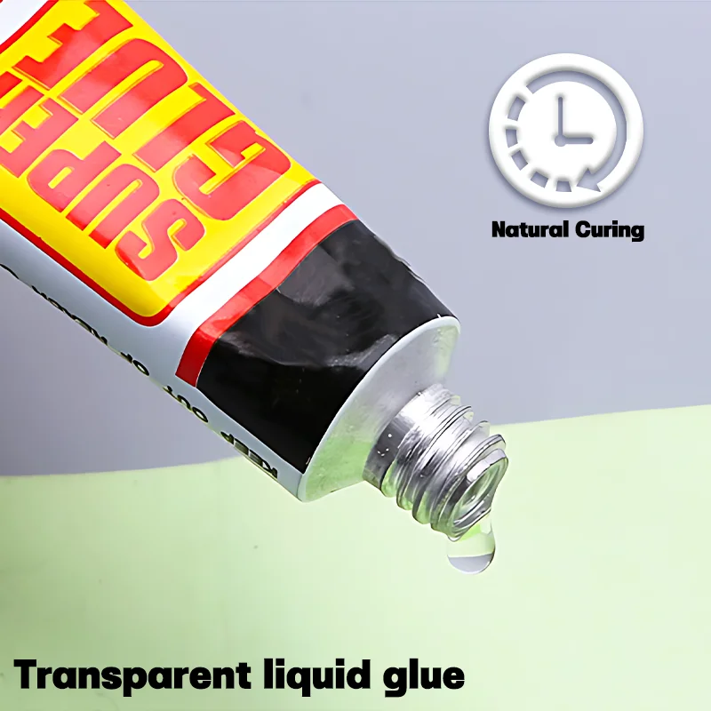 Quick-drying Glue Epoxy Resin Super Glue Liquid Tube 502 Quick Shoe Repair Plastic Metal Glass Strong Adhesive