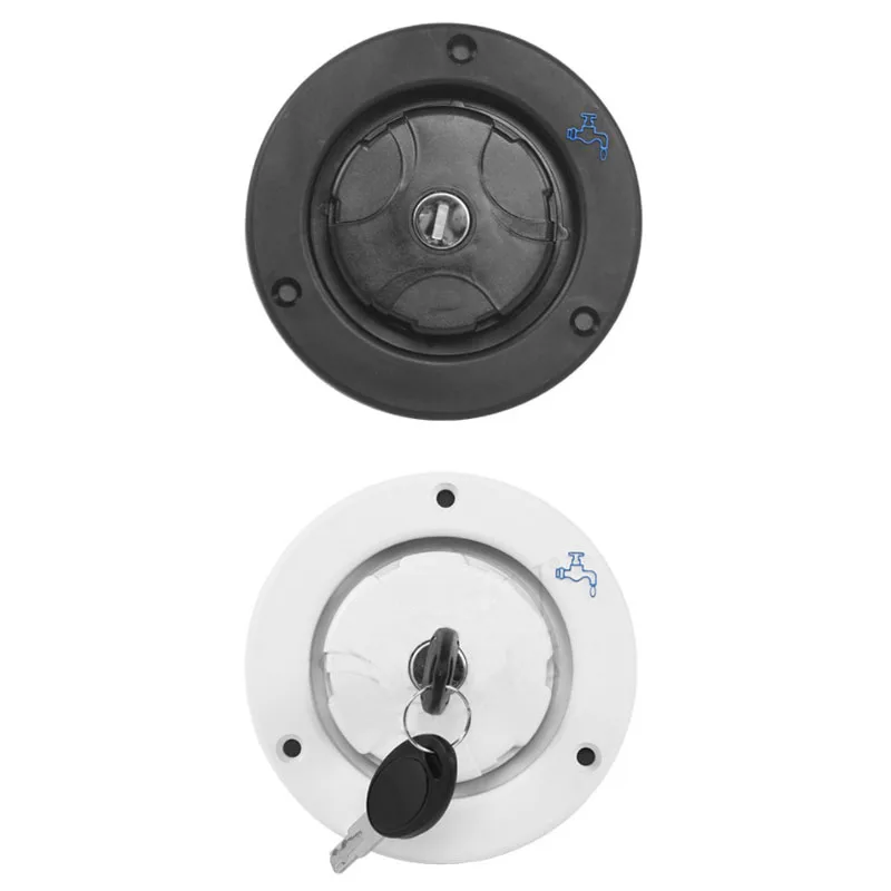 Gravity Water Inlet with Lock Water Tank Filling Port Camper Waterway RV System Boat Camper Trailer rv water inlet rv water tank system Caravan Accessories