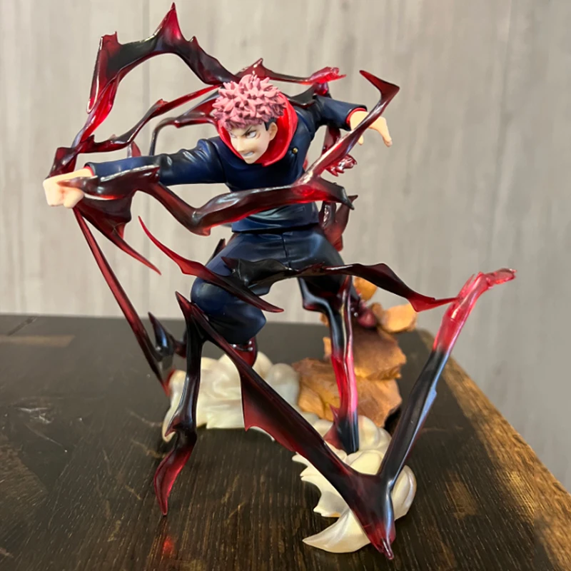 

Original Bandai Jujutsu Kaisen Itadori Yuji Figua Zero Fz Ryomen Sukuna Anime Action Figurines Collection Model Doll Toy Kid Gif