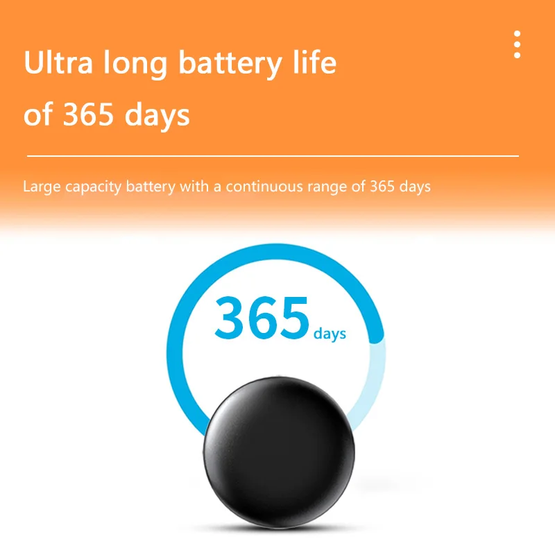 Xiaomi Mini GPS Locator Bluetooth 5.0 Portable Anti-Lost Reminder Device For Pets Bag Kids Air Tag Finder Tracking