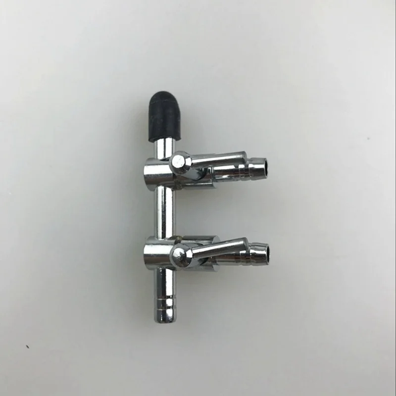 1 2 3 4 5 Way Aquarium Air Splitter Valve Fish Tank Air Pump Flow Splitter Distributor Pump Valve Tap Lever Control Switch Valve 3