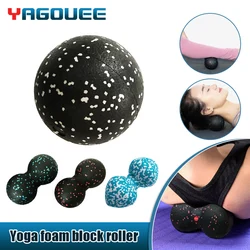 Yoga Foam Block Roller Peanut Ball Lacrosse Myofascia Ball Massage Anti-Stress Ball EPP Fascia Therapy Relax Exercise Fitness