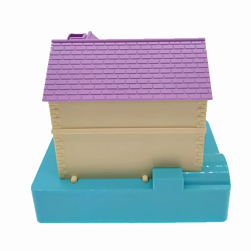 Cute House Coin Bank Creative Novelty Cartoon Puppy Steals Money Dinosaur Eats Money With Music Kids Financial Bank Toys