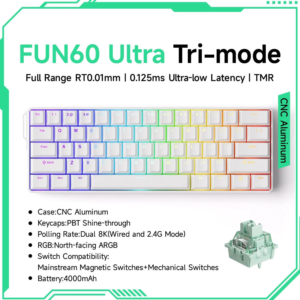 FUN60 Pro Wired カスタムキーボード