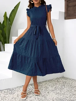 New French Style Sleeve Dress for Women 1