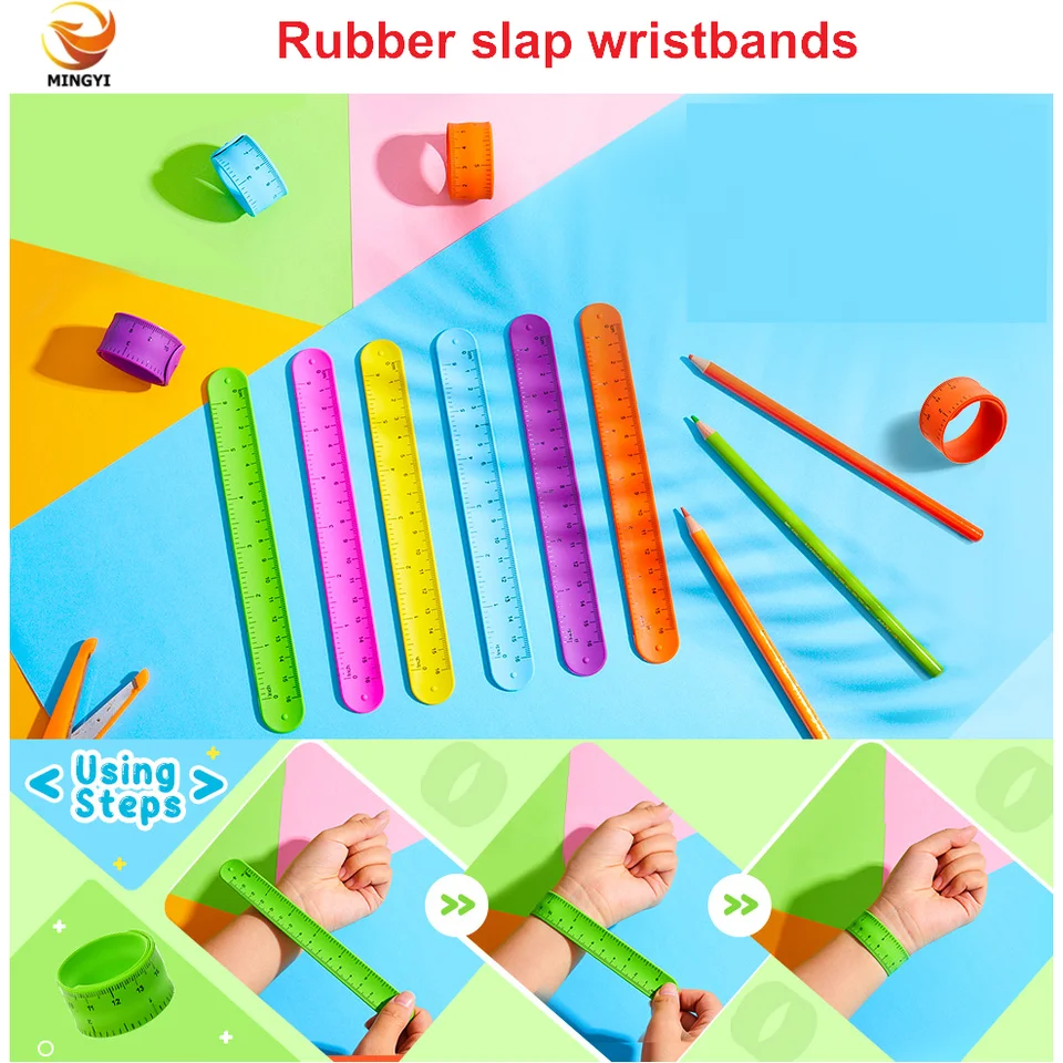 OEM Silicone Advertising Ruler Slap Band Bracelet Wristband - China  Wristband and Slap Bracelet price | Made-in-China.com