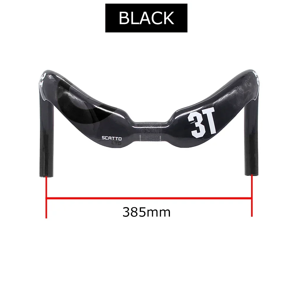 3T Cycling SCATTO LTD Track Bar Full Carbon Road Handlebar
