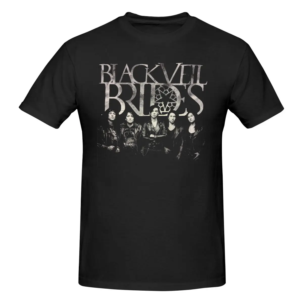 

Black Veil Brides Men's Classic Unisex Cotton T-Shirt for Men & Women, Classic Tee