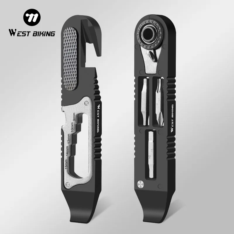 WEST BIKING Portable Bicycle Wrench & Lever Kit 1
