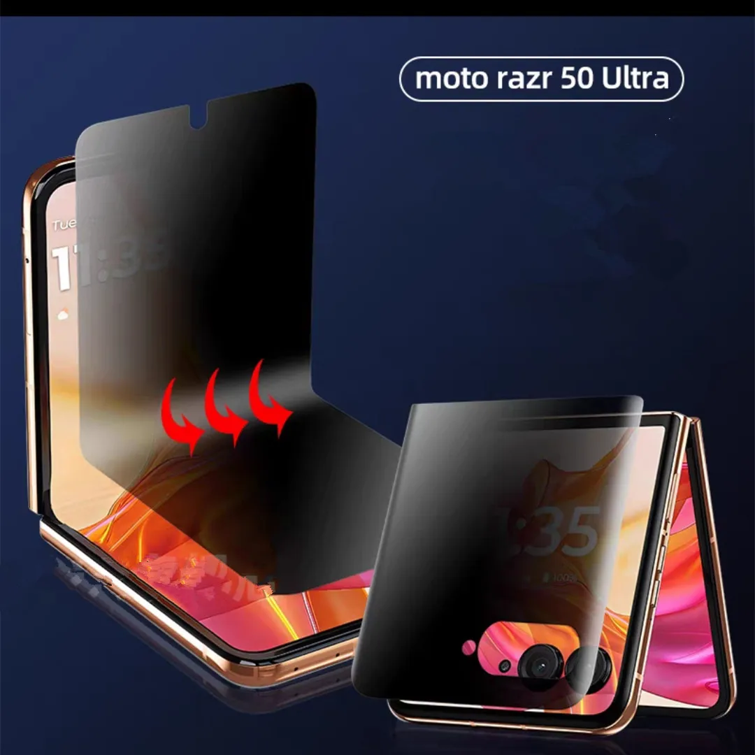 Pellicola Funrae Privacy Pellicola Vetro Temperato Per Motorola - Foto 4