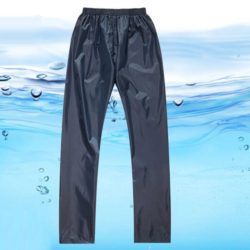 

Double Layer Outdoor Cycling Pants Rainproof Waterproof Motorcycle Riding Rain Pants Fishing Trousers