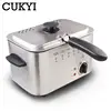 Household/Commercial Electric Frying Machine 1.5L Multifunctional Smokeless Deep fryers French Fries Maker Constant temperature 2