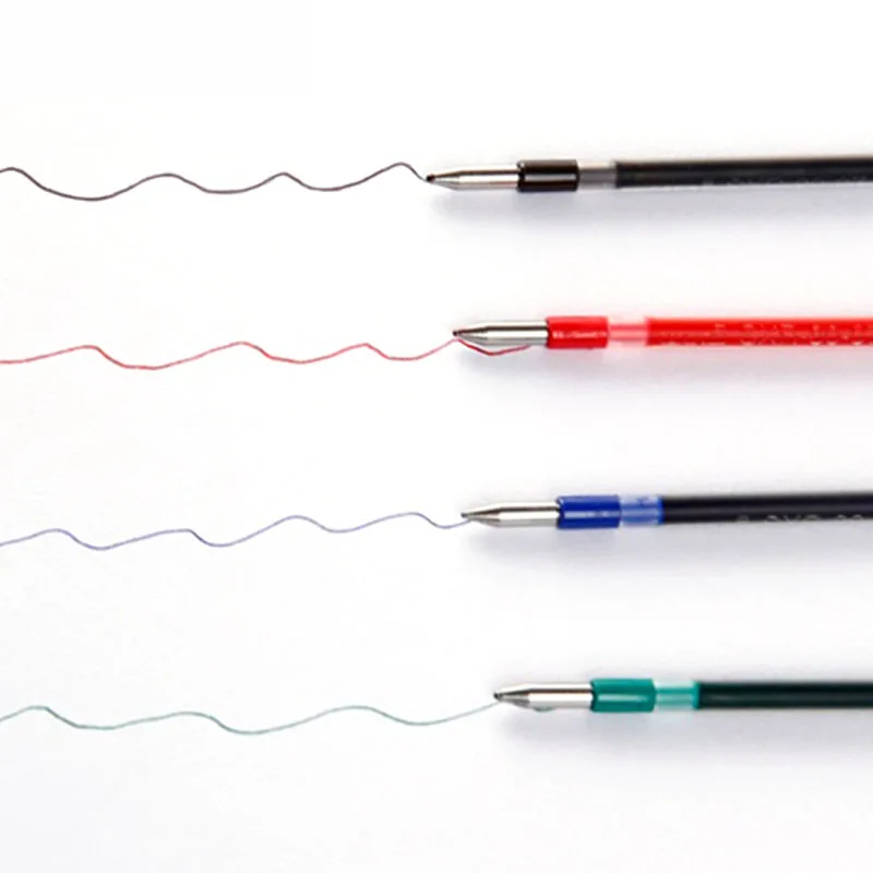 4pcs Uni SXR-80-07/05 Refills for MSXE5-1000-07/0.5 Ballpoint Pen 4 colors Excellent smoothness in writing 6