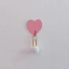3/5/10/20pcs - Heart-Shaped Hooks - Rustproof, Reusable for Towels, Clothes & Keys - Easy Install, No Drilling Required 2