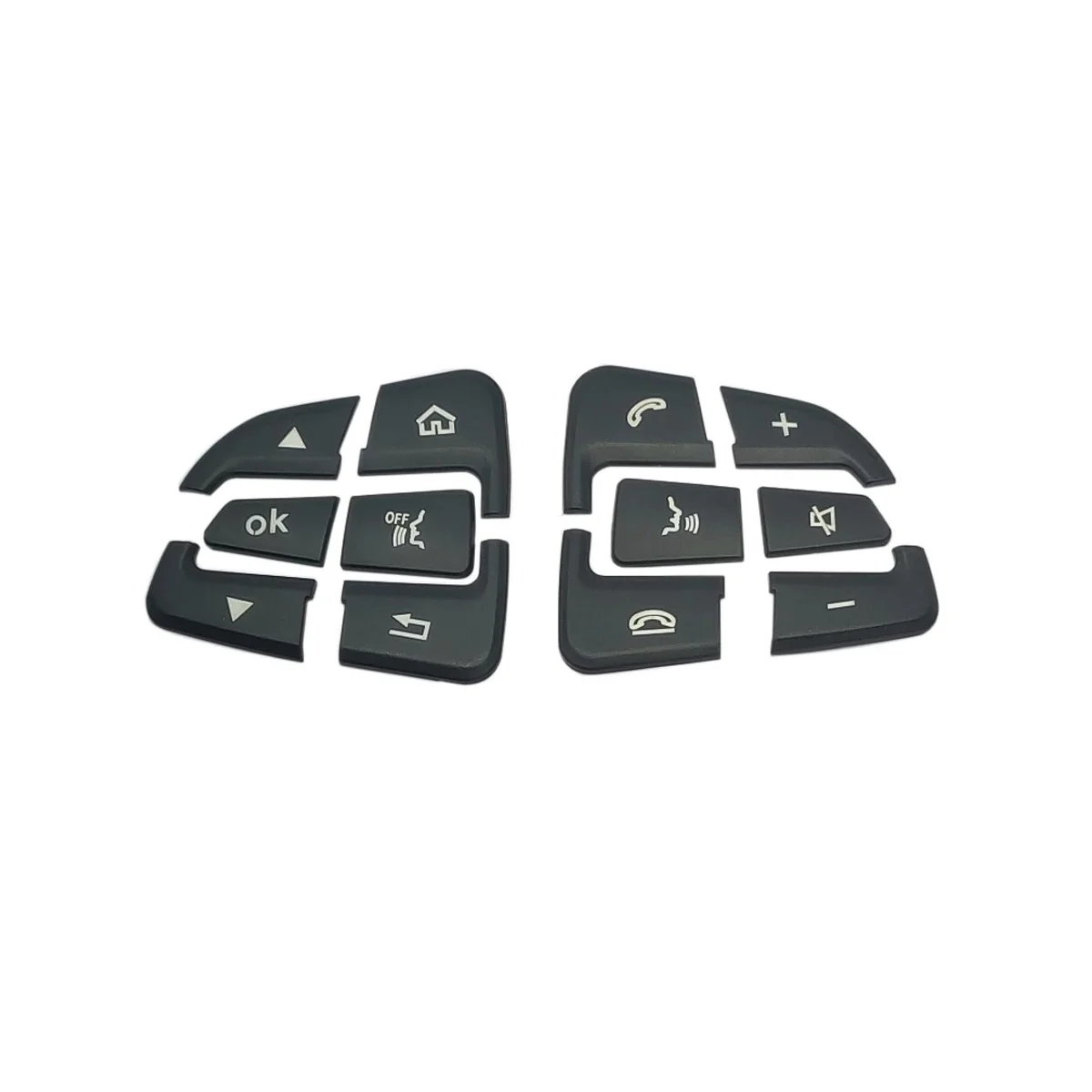 

Car Steering Wheel Button Covers Trim Stickers for Mercedes Benz GLC X253 C Class W205 CLA GLA a Class X156 C117 W176(B)