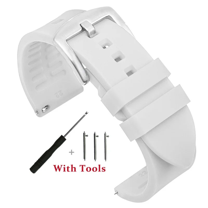 Quick Release Silicone Watch Strap - Universal Waterproof Bracelet Accessory