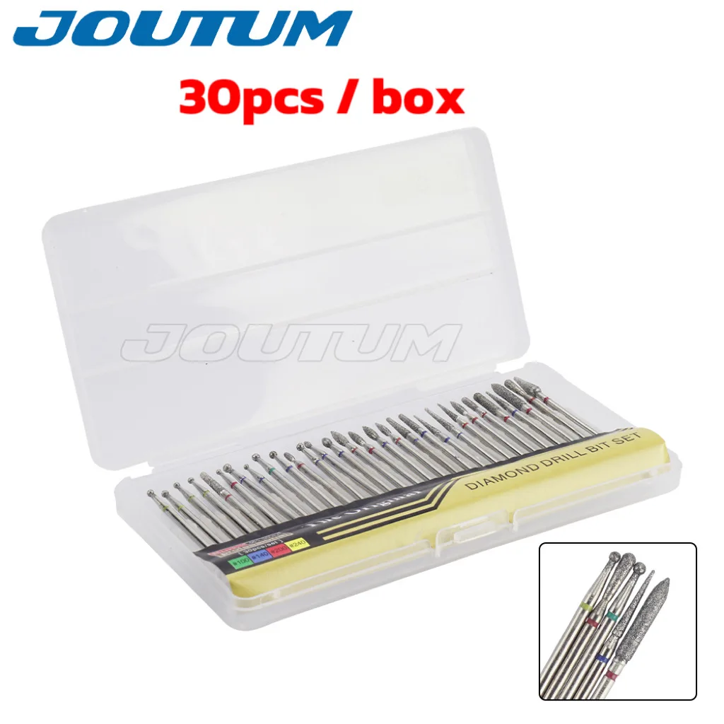 Frese Dentali Diamantate 2 Set Frese Diamantate Per Laboratorio Odontoiatrico - Acciaio Inox Rivestito Diamante, Diametro 2,35 Mm Micromotore Dentista - Foto 7