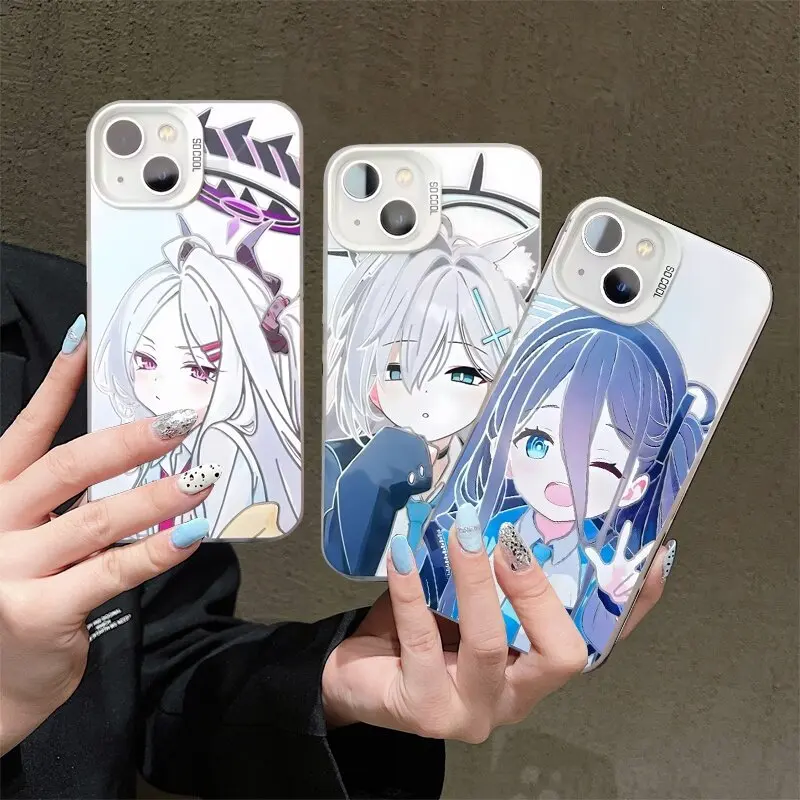 Blue Archive Hard Matte IMD Phone Case Cover