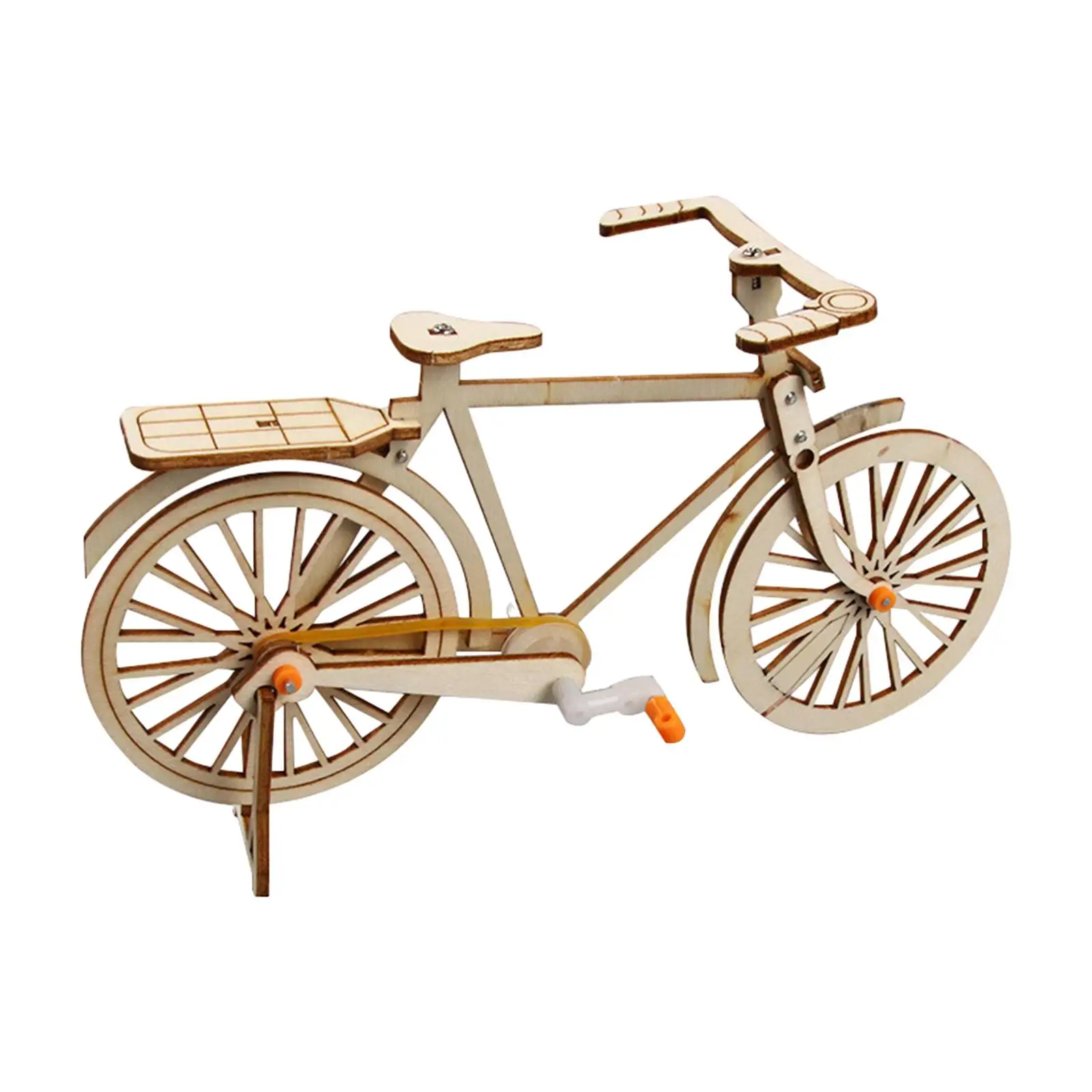 Small Bicycle Model Kits Technology Small Production Educational Toy DIY Multifunction DIY Assembly Educational for Children