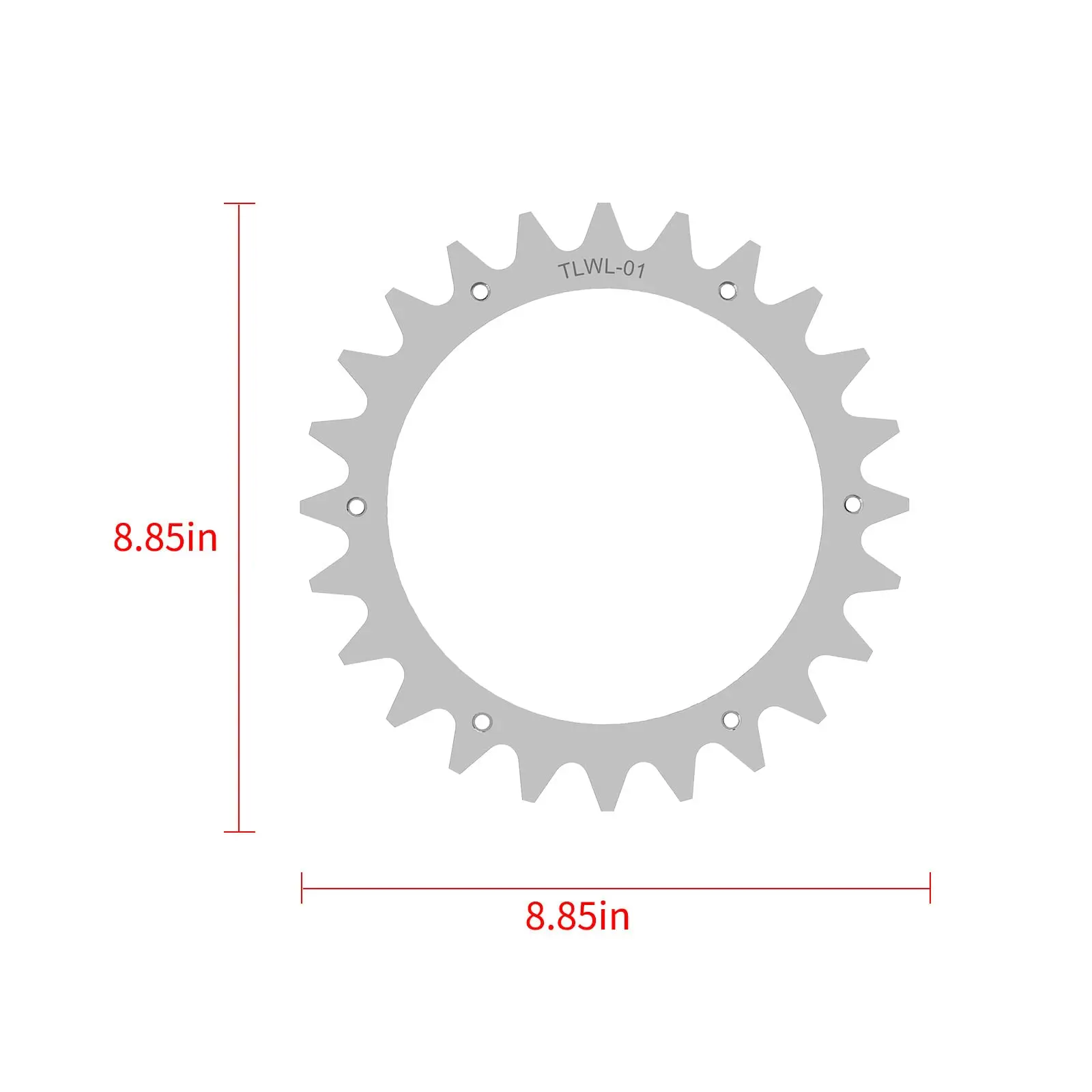 Improved Kerék Assisztál Kerék számára worx Többlet- L Gépember Gyepnyíró Izom-összehúzódás (TLWL-02 (225 * 25mm))