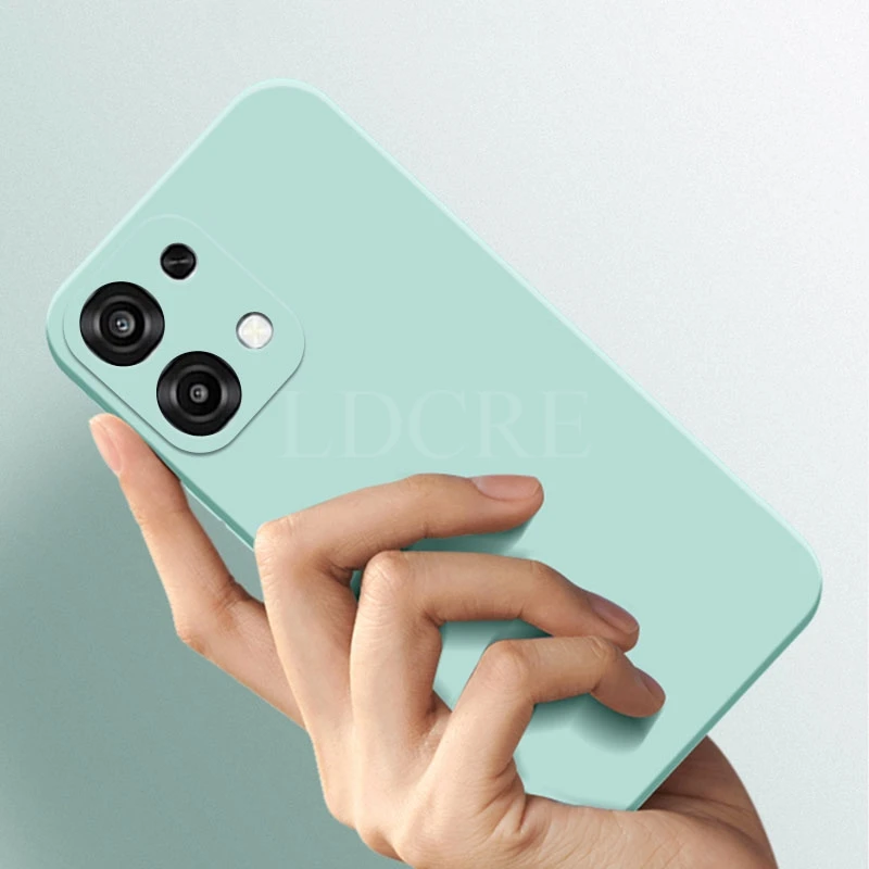 Liquid Silicone Rubber Phone Protector Case - Premium Plain Cover