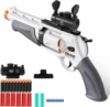 2024 Revolver Shell Throwing Airsoft Rifle Toy Gun Foam Blaster Enhanced Outdoor CS Soft Bullet Toy Kids Birthday Gift  for Boy 1