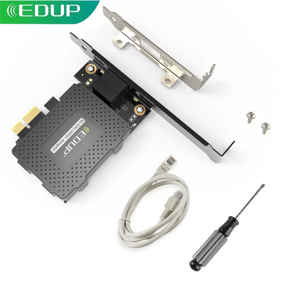 Wi-Fi адаптер EDUP, гигабитный Ethernet-адаптер, PCI Express PCI-E сетевая карта 10/100/1000 м, RJ45 LAN-адаптер, конвертер для настольного компьютера