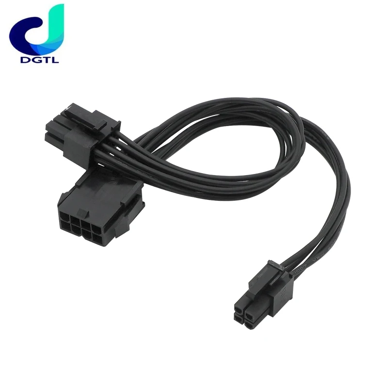 CPU 8Pin Female to CPU 8Pin ATX 4Pin Male Power Supply Converter Adapter Cable