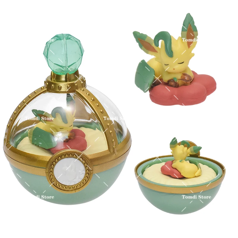 Pokemon Blind Box Family Game Sleeping Eevee Flareon Jolteon