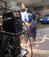Welding Machine 250 Amp MIG Welder Machine for Steel & Aluminum Heavy Duty Inverter Technology Auto Restoration Welding Machine 2