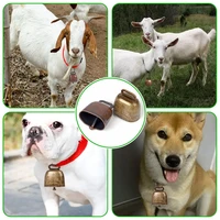 Grazing Iron Bell Anti Lost Bell Cow Horse Sheep Bell Retro Bell Dog Cat Collar Bell for Cattle Goat Farm Animal Sheep 1/2Pcs 2