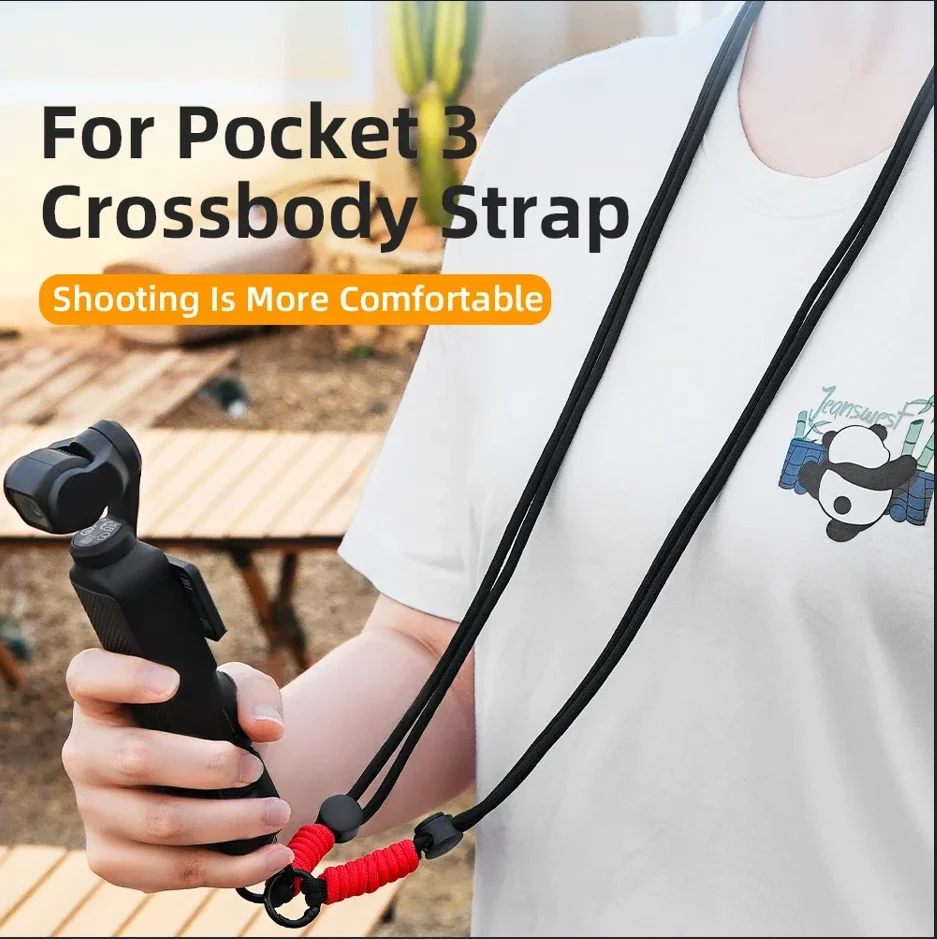 Osmo Pocket 3 Neck Lanyard Shoulder Strap Pink - K&F Concept