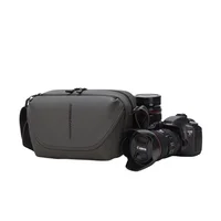 Men's Crossbody Camera Bag Portable One Shoulder Micro-Single Storage Outdoor Digital SLR Camera Pouch - Image 2